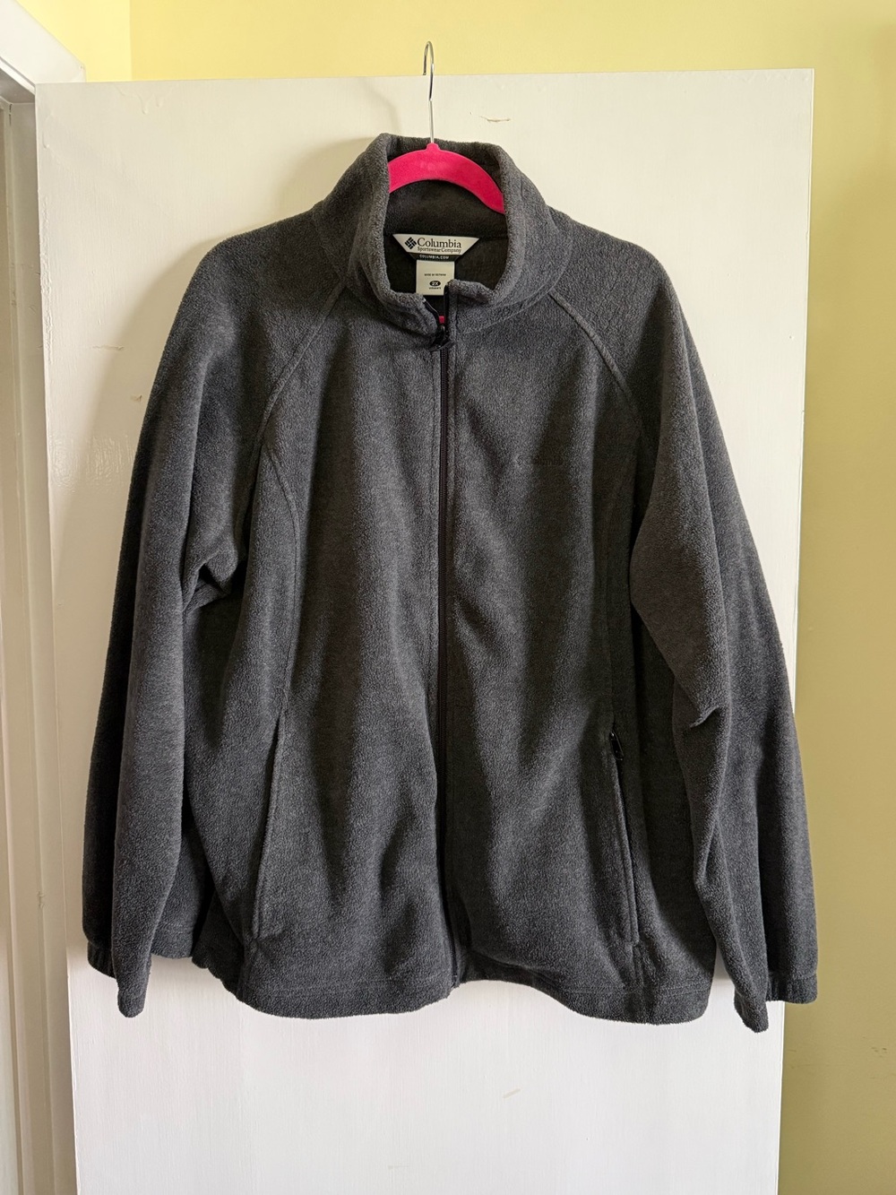 Columbia Women’s Fleece Jacket GREY 2x